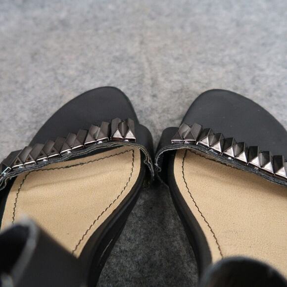 Kenneth Cole Shoes Womens 6 Sandal Wedge Pump Ankle Strap Fashion Reaction Black - Picture 12 of 14